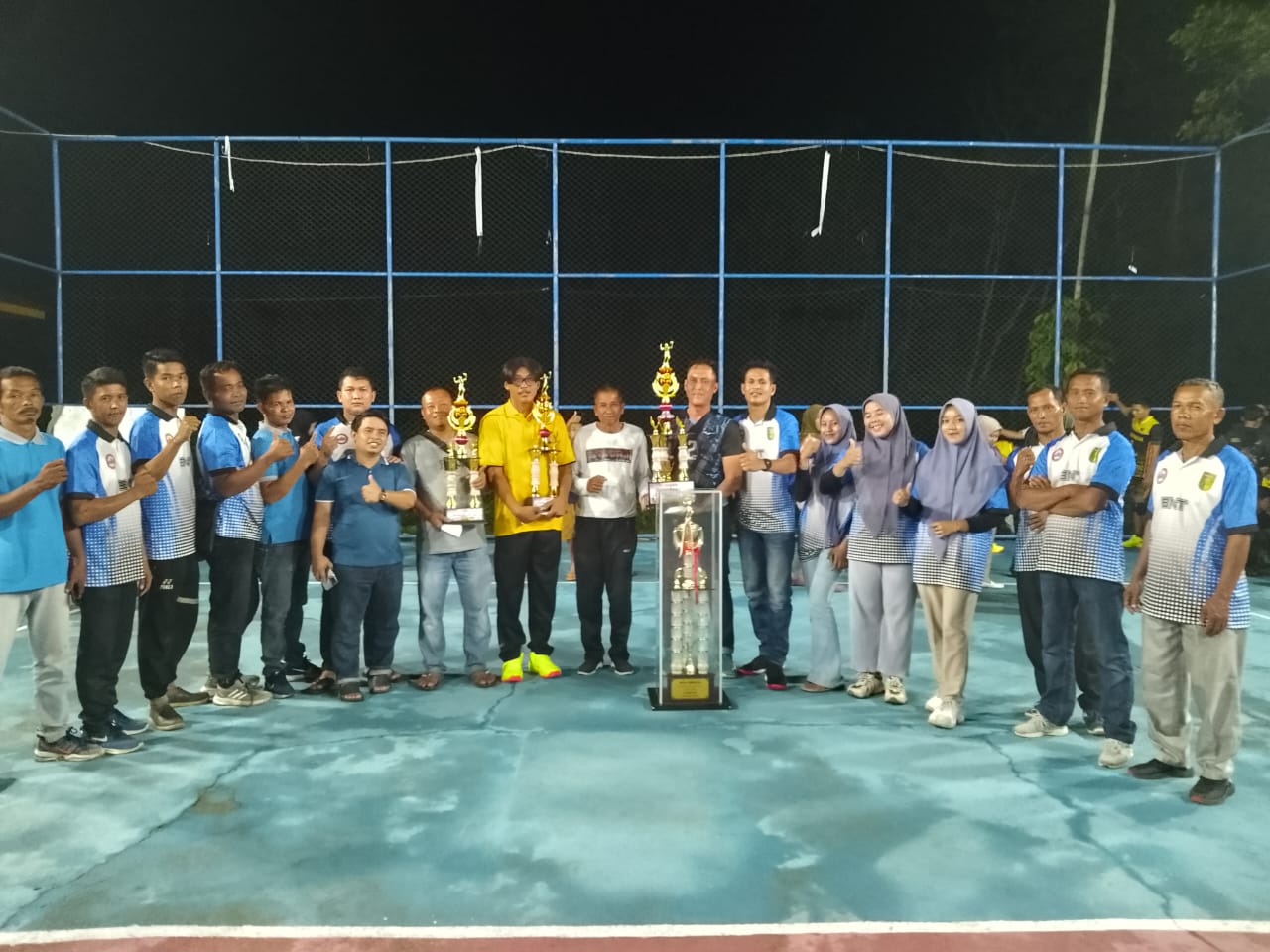 Pangeran FC Sungai Langsat Raih Juara 2 di Turnamen Kades Cup 2 Banjar Nan Tigo