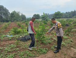 Pendampingan Petani oleh Bhabinkamtibmas Polsek Bungursari Polres Purwakarta, Wujud Polisi Dekat dengan Masyarakat