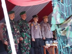 Wakili Kapolres Purwakarta, Kompol Ricky Ardipratama Hadiri Upacara Penutupan Latihan Standarisasi Prajurit Kostrad Cakra Gelombang XV