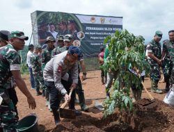 Wakili Kapolres Purwakarta, Kompol Ricky Ardipratama Hadiri Kegiatan Kunjungan KASAD di PTPN Gunung Hejo