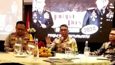 Polda Daerah Istimewa Yogyakarta (DIY) Menggelar Jumpa Pers Pada Akhir Tahun 2024