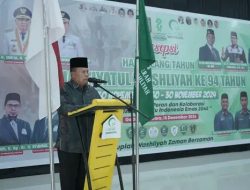 Bupati Asahan Mengikuti Rangkaian Resepsi Peringatan HUT Al Jam’iyatul Washliyah