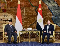 Prabowo dan Presiden Mesir Kompak Suarakan Gencatan Senjata di Palestina