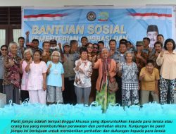 Lapas Kelas IIB Siborong-borong Berikan Bantuan Sosial Ke Yayasan Pantai Jompo Sebagai Wujud Rasa Kepedulian Sesama Umat