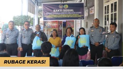 Rutan Kelas IIB Balige Berikan Bantuan Sosial Kepada Keluarga WBP Dan Masyarakat Sekitar Rutan Yang Kurang Mampu