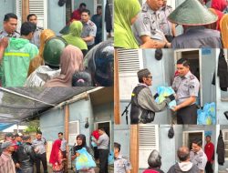 Uluran Tangan Bagi Masyarakat Yang Membutuhkan, Lapas Kelas IIB Tebing Tinggi Berkolaborasi Dengan Polres Dan Kejaksaan Menggelar Acara Bakti Sosial