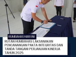 Rutan Humbahas Laksanakan Pencanangan Pakta Integritas Dan Melakukan Penandatangan Kerja Tahun 2025