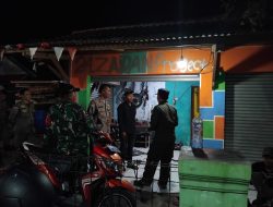 Cooling Sistem Pasca Pilkada Serentak, Polsek Cibatu Bersama Koramil Gelar Patroli Bersama