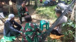 Babinsa dan Bhabinkamtibmas di Purwakarta Lakukan Sambang Warga Bersama