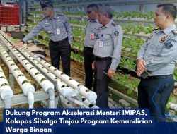 Mendukung Penuh Program Akselerasi Menteri IMIPAS, Kalapas Sibolga Tinjau Program Kemandirian Warga Binaan