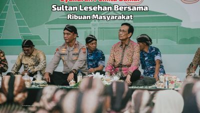 Syukuran Pemilu Damai, Gubernur Yogyakarta Sri Sultan Hamengku Buwono X Gelar Acara Akbar