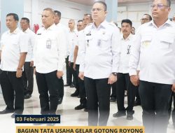 Kalapas Kelas I Medan dan Jajaran Ikuti Apel Pagi Gabungan Virtual dengan Wakil Menteri Hukum RI