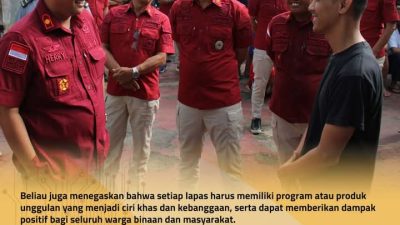 Dihari Pertama Menjabat, Kalapas Kelas IIB Siborong Borong Langsung Melakukan Kontrol Keliling Menyapa Warga Binaan, Serta Melakukan Penekanan Terhadap Pembenahan