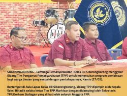 Perdana Tahun 2025, Lapas Siborongborong Gelar Sidang TPP Warga Binaan