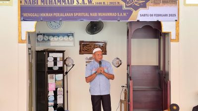 Peringatan Isra Mi’raj 1446 H Nabi Muhammad SAW, Momentum Bagi Keluarga Besar Lembaga Pemasyarakatan Kelas IIB Tolitoli Untuk Mengambil Hikmah