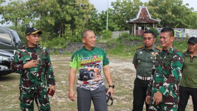 Letkol Inf Muhidin Dampingi Danrem 072/Pmk Tinjau Kesiapan Rute Fun Off Road dan Baksos yang Akan Dilaksanakan oleh Wakasad