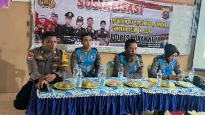 Kabag SDM Wakili Kapolres, Sosialisasi Penerimaan Calon Anggota Polri di SMA Pembangunan