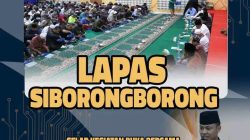 Lapas Siborongborong Gelar Kegiatan Buka Bersama Antara Pegawai Dan Seluruh Warga Binaan Pemasyarakatan