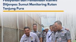 Peningkatan Pengawasan dan Program Ketahanan Pangan: Kabid Pelayanan dan Pembinaan Kanwil Ditjenpas Sumut Monitoring Rutan Tanjung Pura