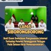 Komitmen Tingkatkan Integritas Dan Kepatuhan Internal, Lapas Siborongborong Ikuti Sosialisasi Pengawasan Internal Secara Virtual