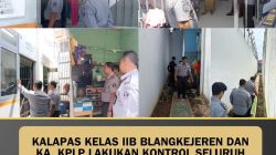 Kalapas Kelas IIB Blangkejeren dan Ka. KPLP Lakukan Kontrol Seluruh Area Lapas Jelang Idul Fitri 1446 H