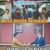 Dubes Rumania H.E. Mr. Dan Adrian Bălănescu Ucapkan Selamat Ulang Tahun kepada Mario Mamuntu, Tokoh Pemuda Sulut/Panglima Brigade Nusa Utara