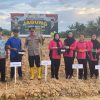 Dukung Ketahanan Pangan, Polsek Bagan Sinembah Lakukan Penanaman Jagung