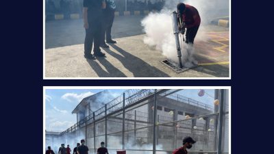 Antisipasi Penyebaran Penyakit, Lapas Pemuda Langkat Rutin Laksanakan Fogging Seluruh Area Lapas Hingga Rumah Dinas