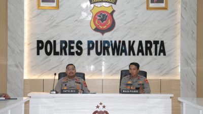 Kapolres Purwakarta Ikuti Arahan Kapolri Terkait Kegiatan Polri untuk Masyarakat